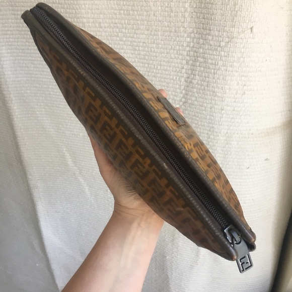 Fendi FF Vintage Dopp Kit Travel Toiletry Bag Vtg - Picture 7 of 8